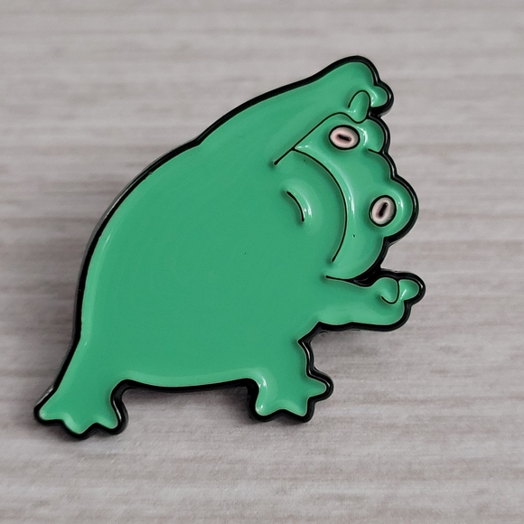 Source Unknown Other - Fun Frog Enamel Pin